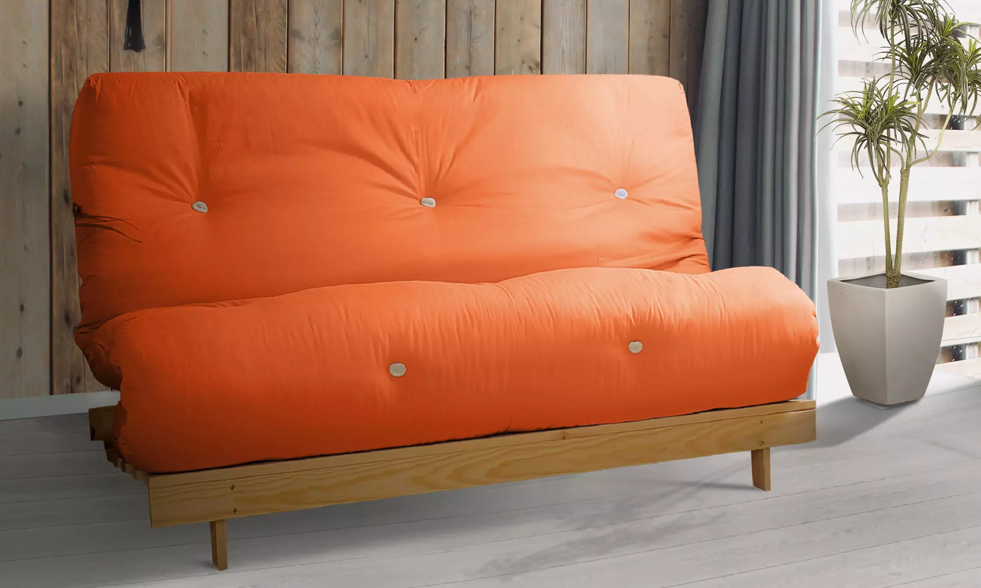 Futon Frame and Mattress