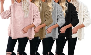 Women's Cosy Loose Fleece Pullover