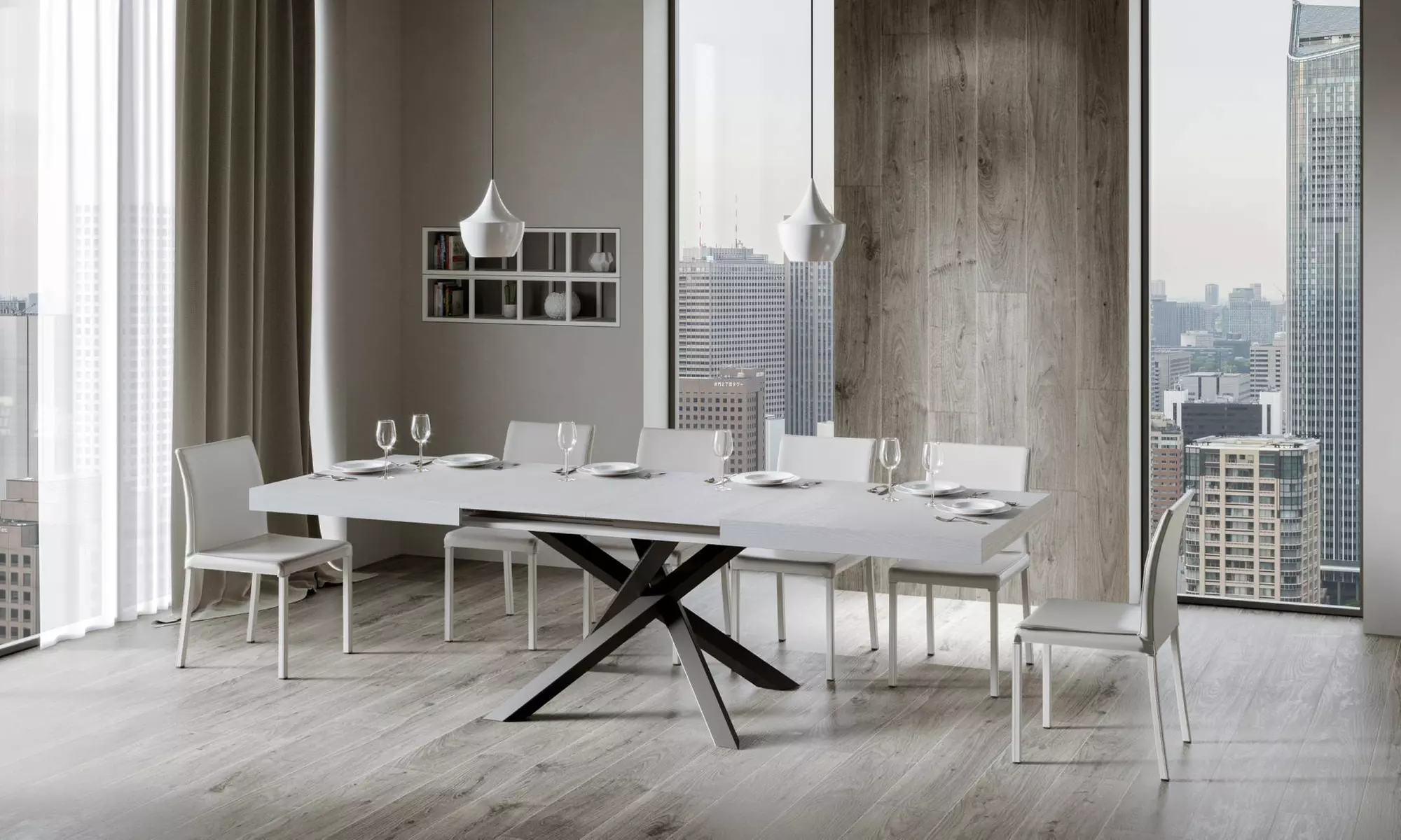 Ausziehbarer Esstisch „Volantis“