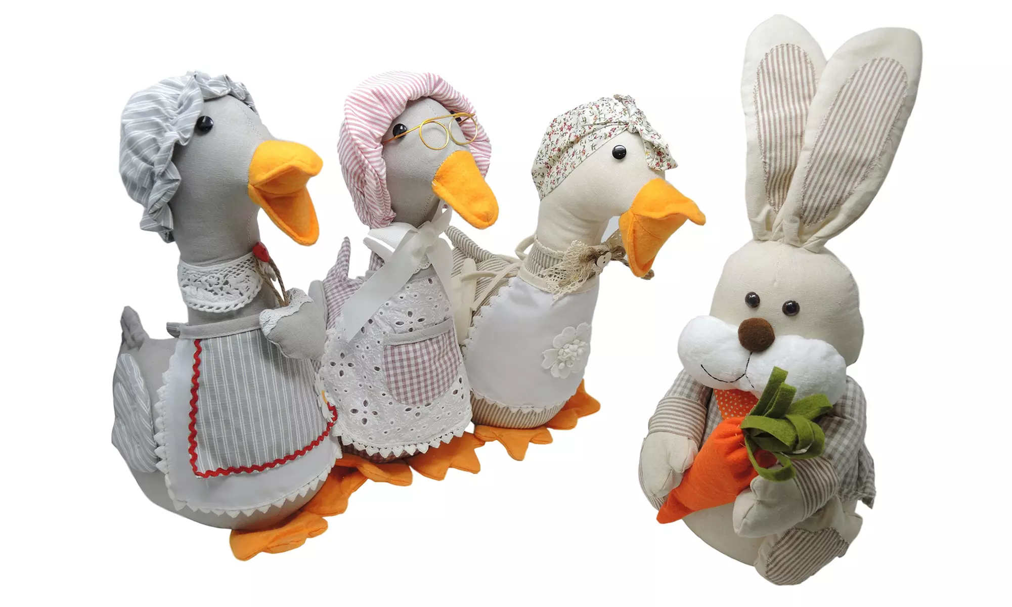 1x oder 3x Türstopper im Gans-, Kaninchen- oder Kaktus-Design - Primary Image