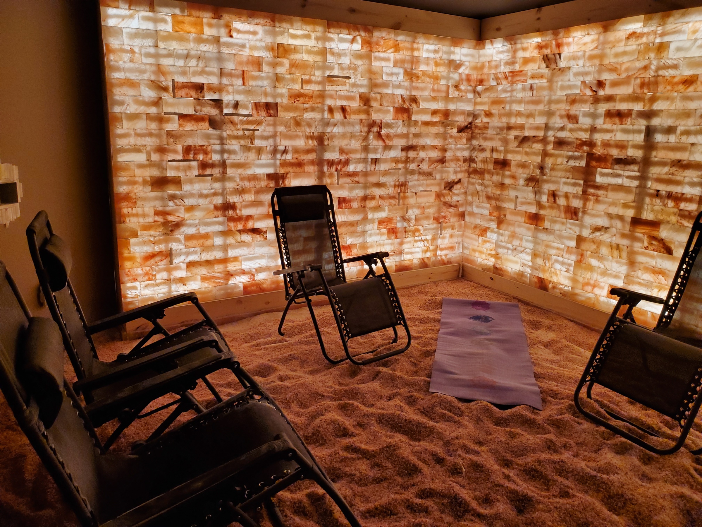 Experience Pure Serenity Wellness Center's relaxing salt cave sessions, available in multiple options, with up to 58% off
