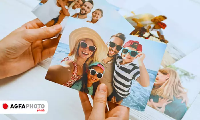De 100 à 400 tirages photo format 10 x 15 cm avec AgfaPhoto Print