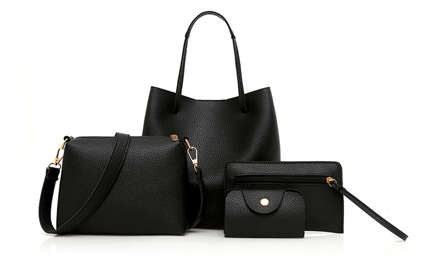 Image 6: Set of Four Matching Handbags