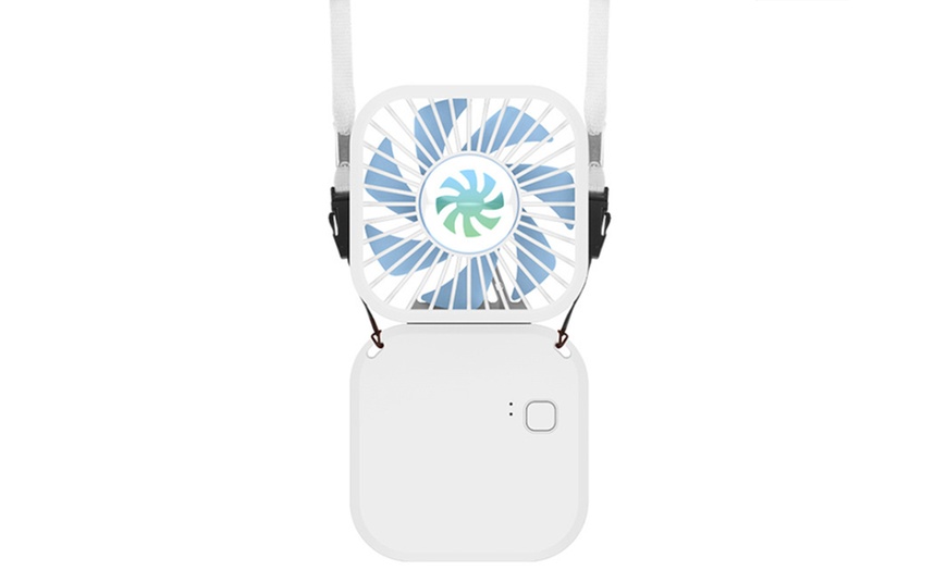 Image 4: Portable Folding Fan