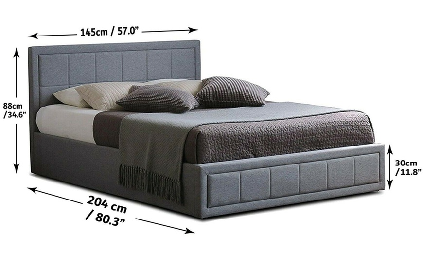 Image 41: Ottoman Bed Range with Optional Mattress