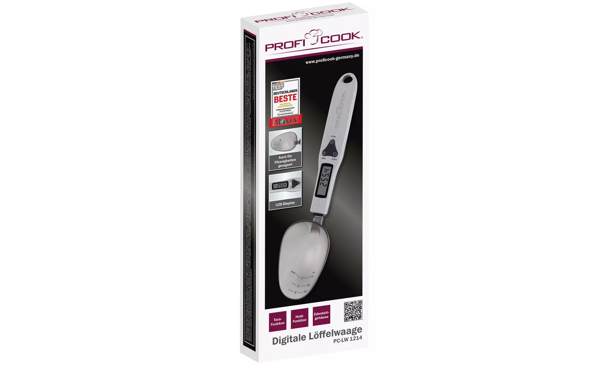 ProfiCook digitale Löffelwaage PC-LW 1214