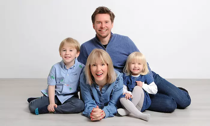 Family Photoshoot With Prints