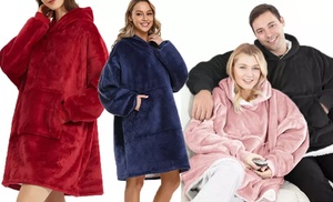 One or Two Plush Blanket Hoodies