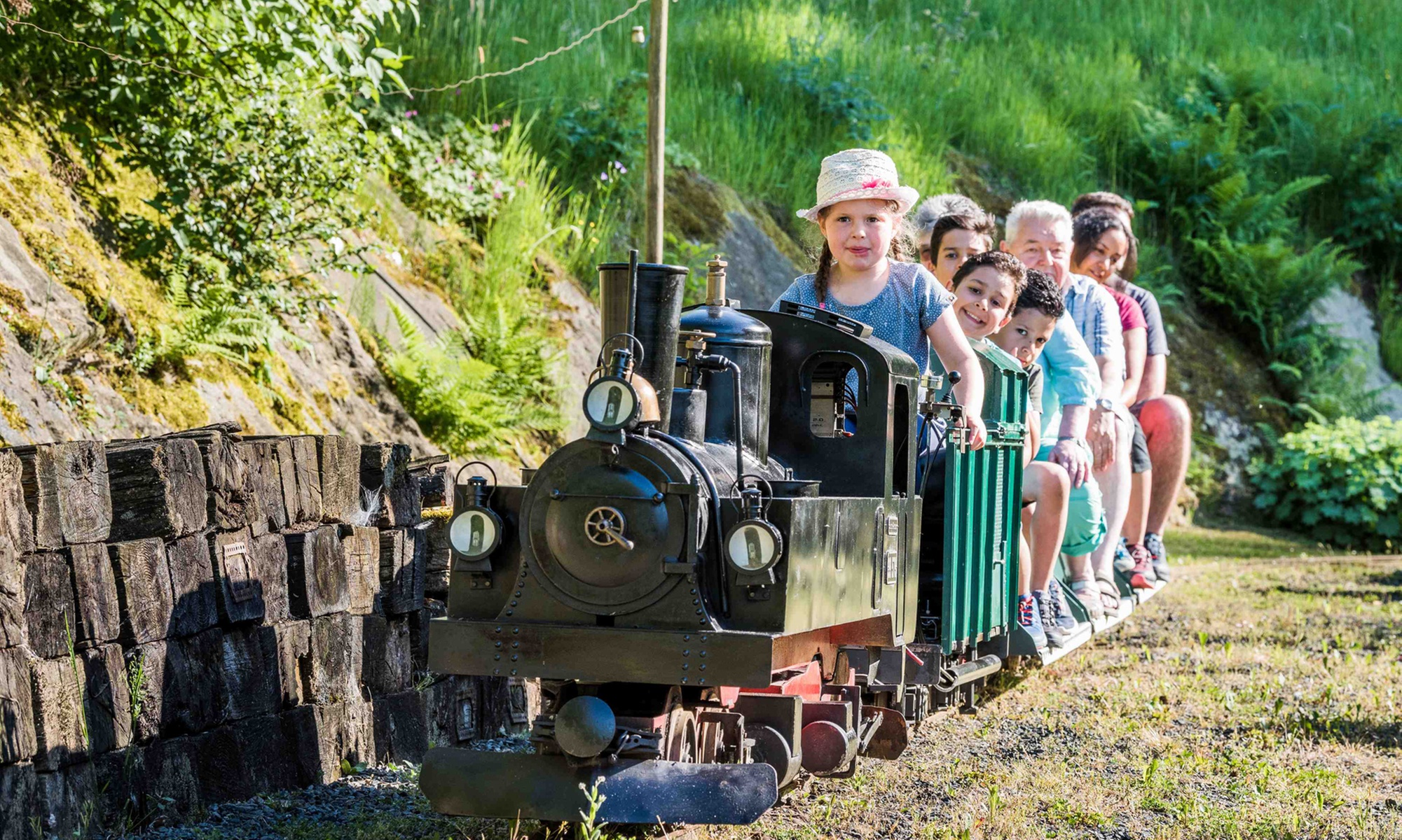 Eintritt in den Miniaturpark
