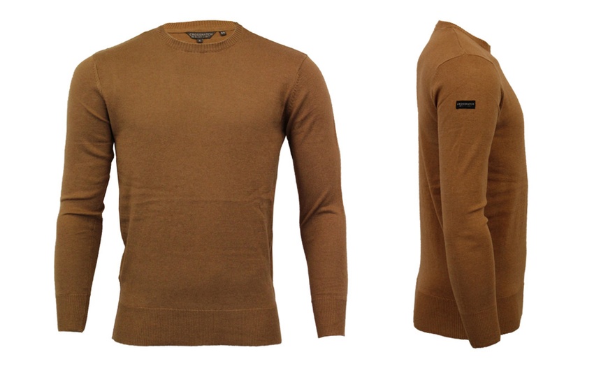 Image 8: Men's Crosshatch Jumper