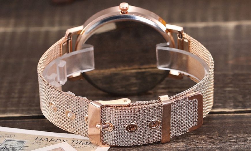 Image 10: Women's Mesh Watch