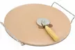 Deluxe Pizza Stone and Cutter Set (3-Piece) - Second Medium