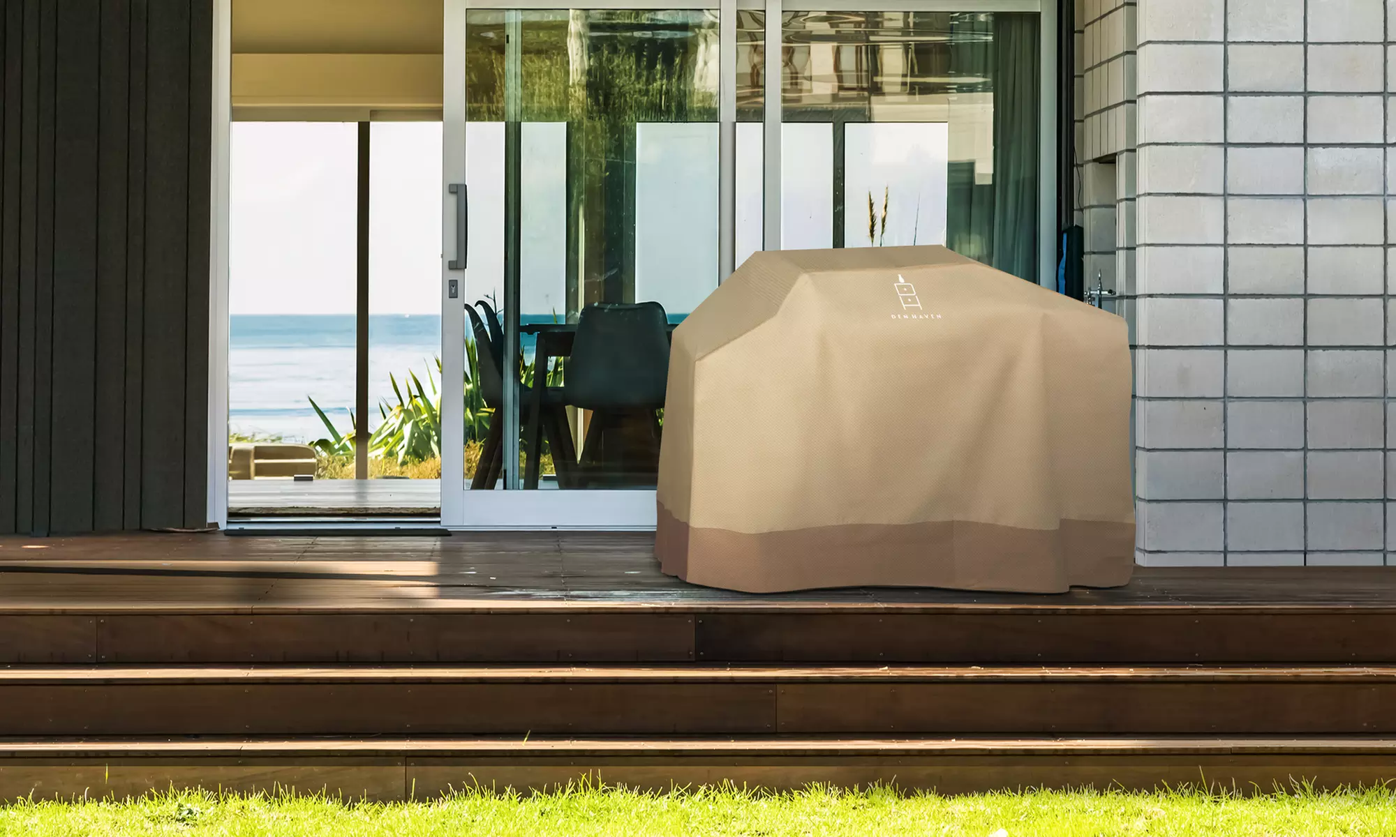 Heavy-Duty Waterproof BBQ Gas Grill Cover - Second Medium