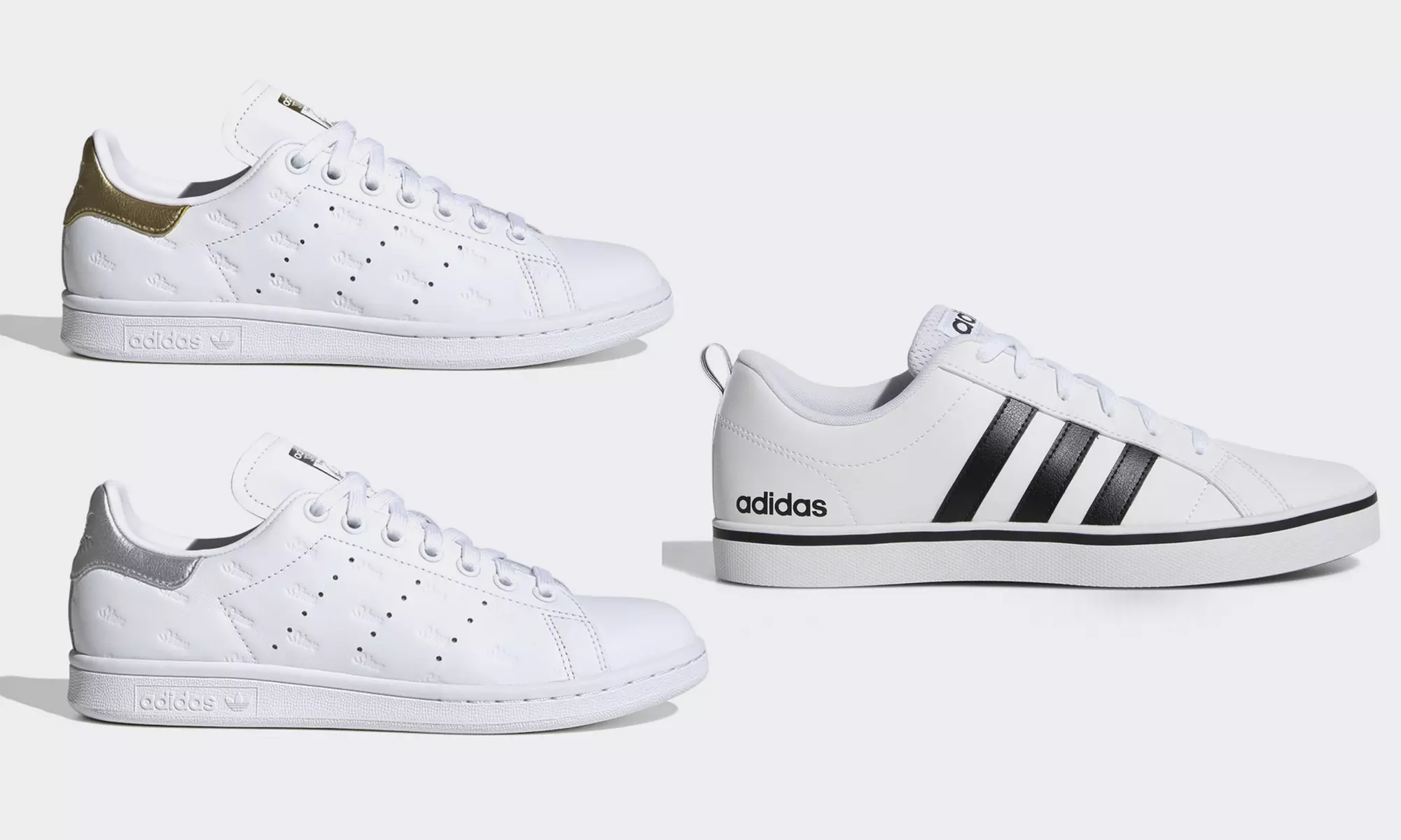 Baskets Adidas modèles Neo Pace et Stan Smith - Primary Image