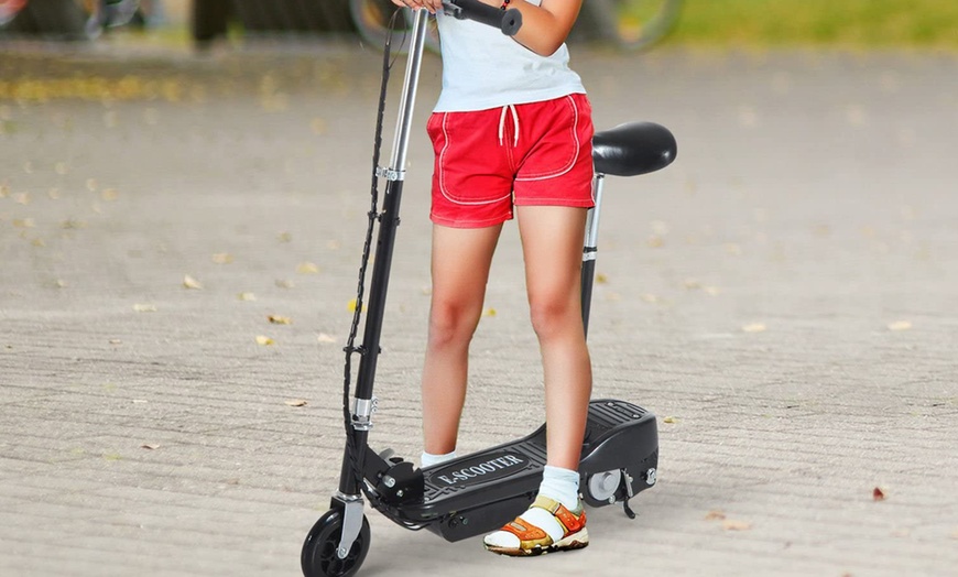 Image 4: HomCom Kids' E-Scooter