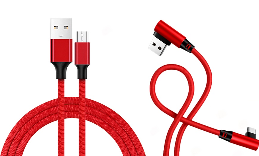 Image 8: USB Charge Cable for Type-C, Android or Apple Devices