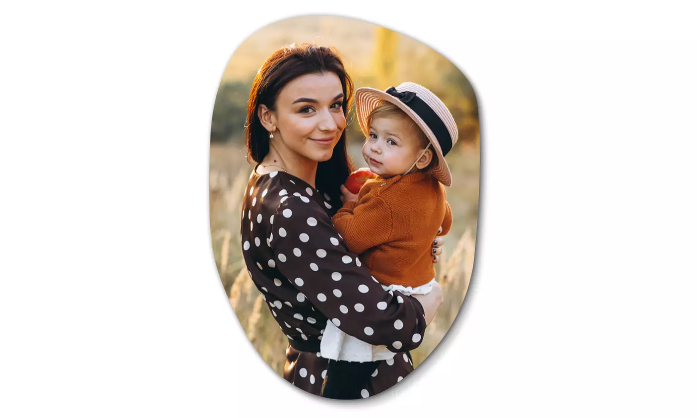 Foto op organische vorm