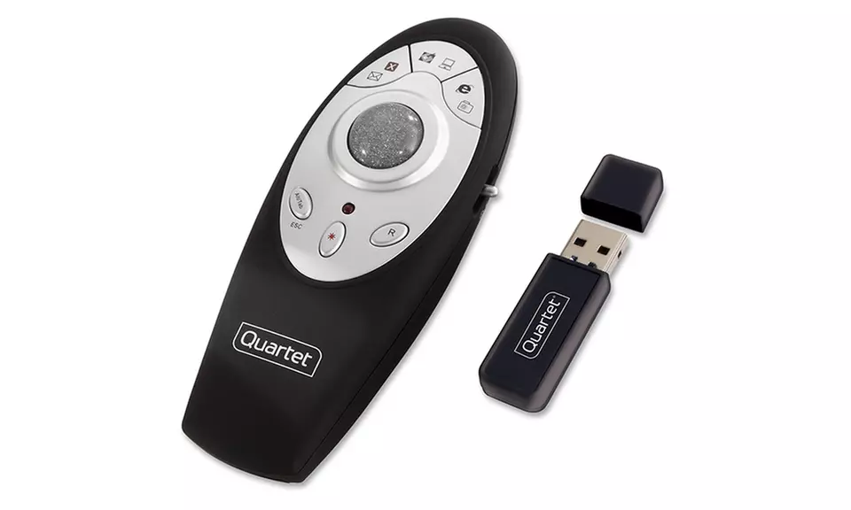 Quartet Presenter Class 2 Laser Pointer with Wireless Mouse - Primary Image