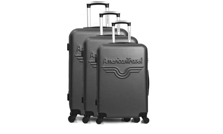 Image 2: Set de 3 valises trolley en ABS