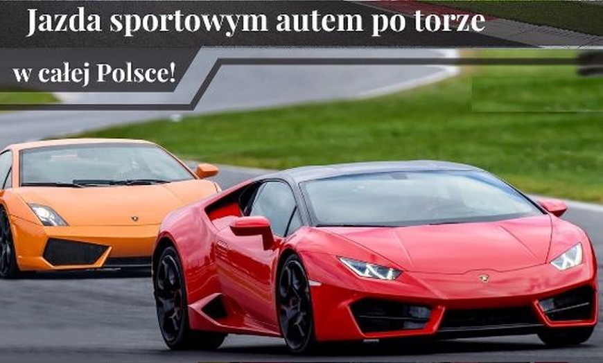 Image 15: Ekscytująca jazda sportowym autem po torze wyścigowym 