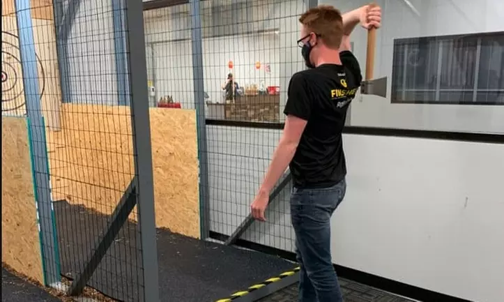 Axe-Throwing Session for One, or Private Event for Up to Nine People at Blue Ridge Axe Throwing (Up to 31% Off) - Primary Image