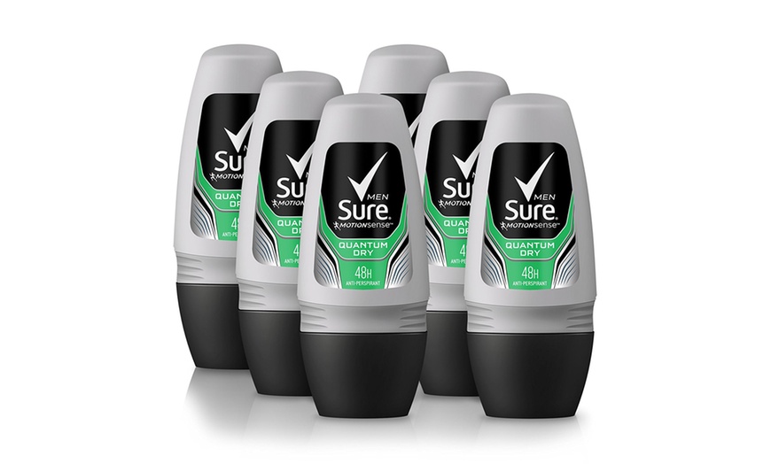 Image 1: Sure Men Roll-On Antiperspirants