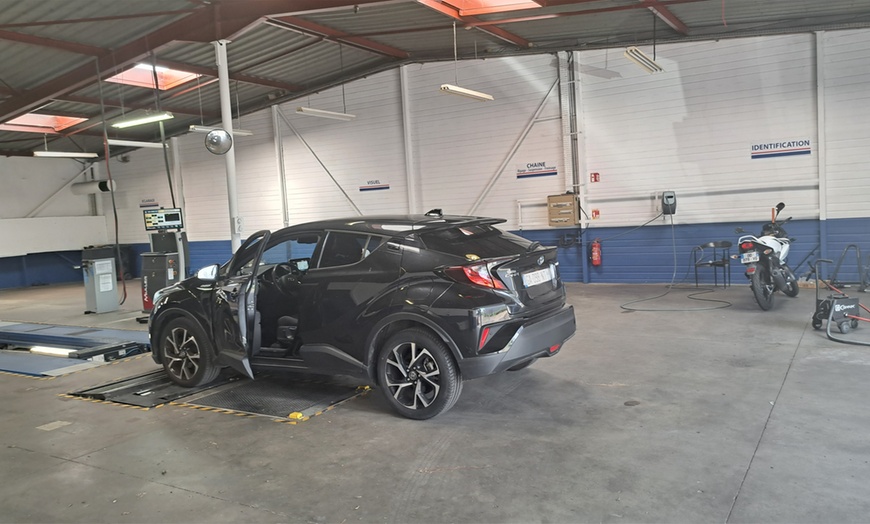 Image 2: Contrôle technique pour voiture ou 2 roues, 3 roues, quadricycles