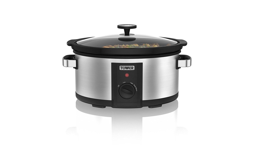 Image 2: Tower 6.5L Slow Cooker