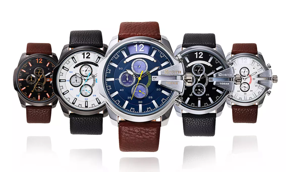 Herren-Uhrenarmband aus Leder in der Farbe nach Wahl - Primary Image