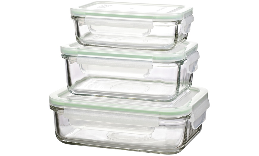 Image 2: Glasslock Glass Container Set