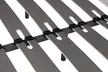 Sampur Metallbettgestell „Luxflex“ mit breiten Latten, einschließlich Füße - Second Medium