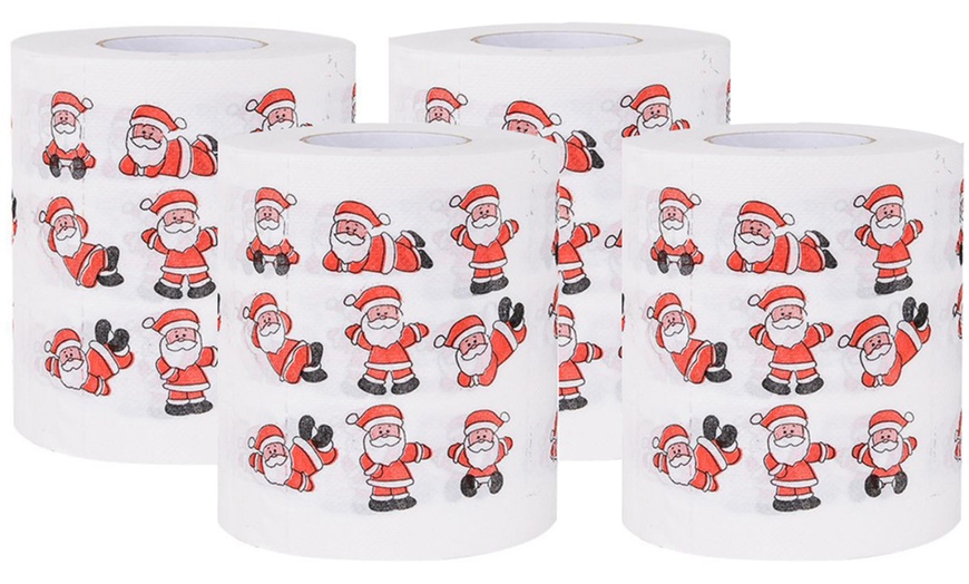 Image 21: Christmas Themed Toilet Roll Paper