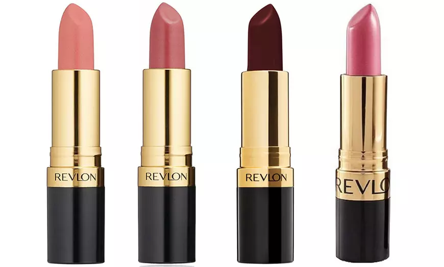 Image 3: Set van 4 Revlon lippenstiften
