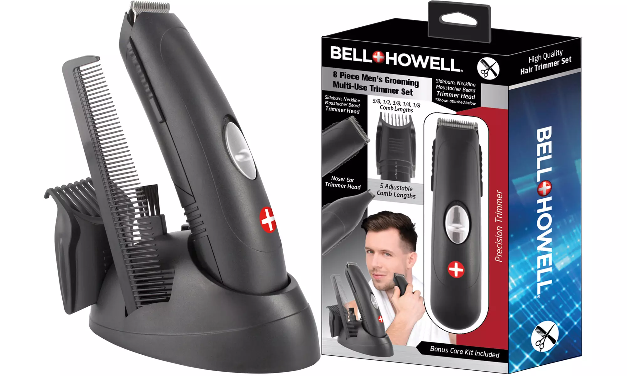 Bell and Howell Multi-Use Trimmer Set (8-Piece) - Primary Image