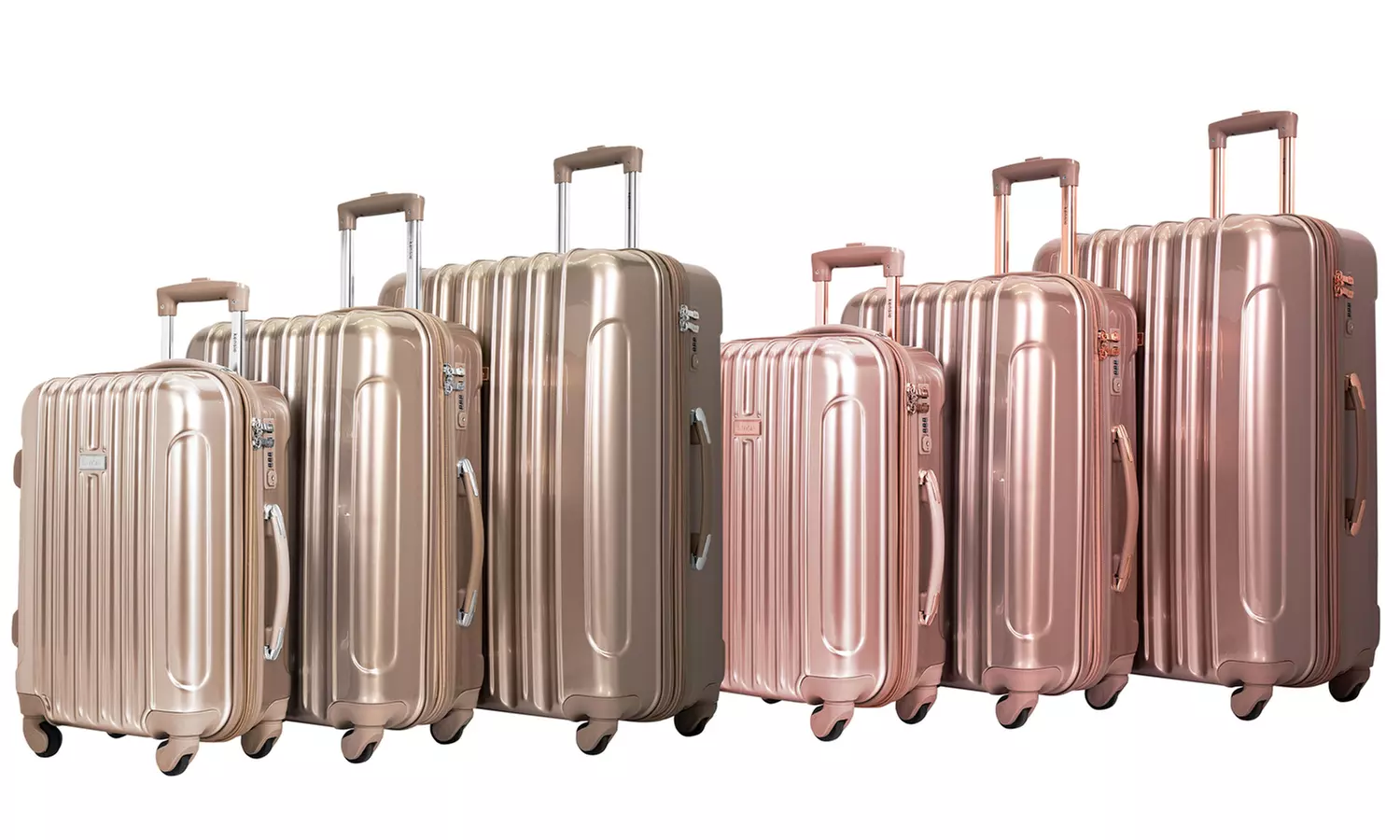 Kensie Luggage Set (3-Piece) Groupon Goods