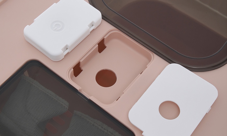 Image 4: Living And Home Self-Cleaning Cat Litter Box with UV Steriliser