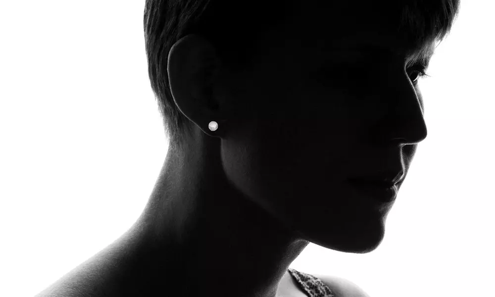 345MM Ball stud Earrings 14K Gold by Moricci