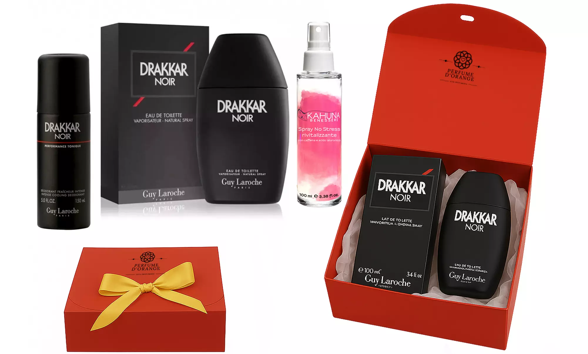 Drakkar Noir EDT und Deo in dekorativer Geschenkbox für Herren