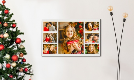 Up to 92% Off Custom Collages on Canvas from Printerpix Up to 92% Off Custom Collages on Canvas from Printerpix