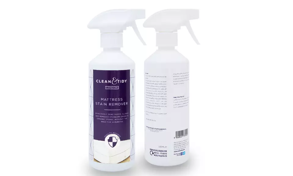 Désodorisant et détachant pour matelas de 500 ml de la marque Clean & Tidy - Second Medium