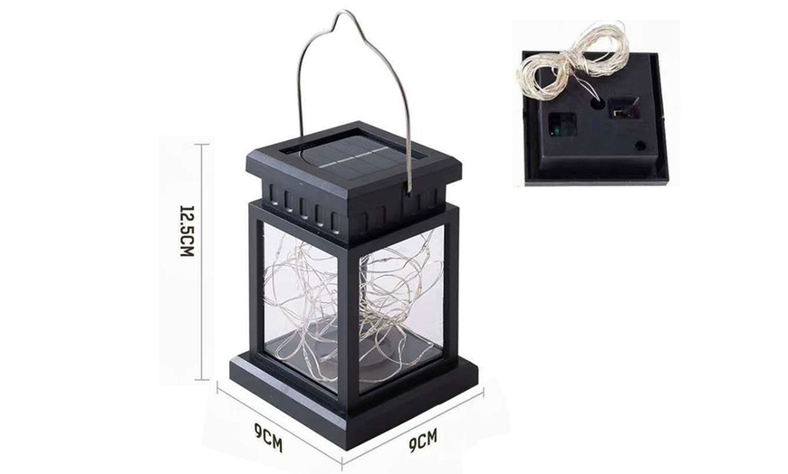 Image 15: Pack of Two Solar Hanging Lantern Lights