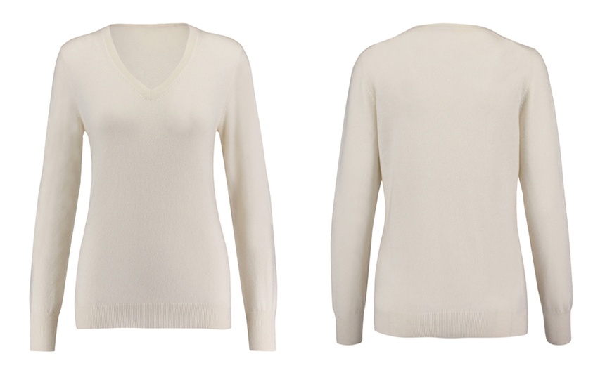 Image 7: Women's Cashmere Blend Sweater