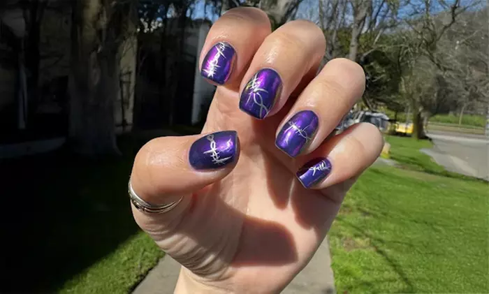 Express Your Style With a Gel or No Polish Manicure Optional Nail Art