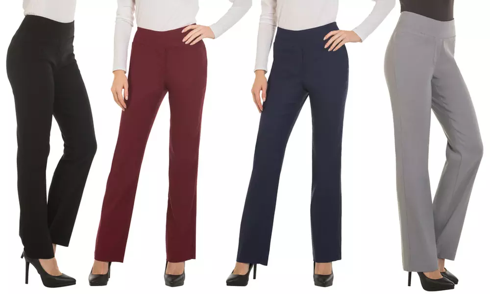 Red Hanger Women's Stretchy Dress Pants  - Primary Image