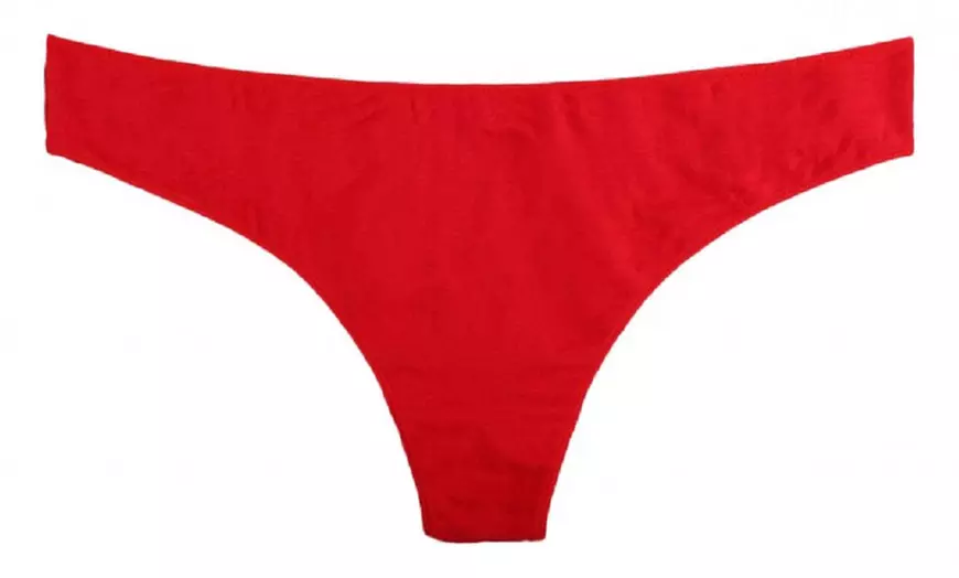 Image 6: Pack de 12 tangas de algodón