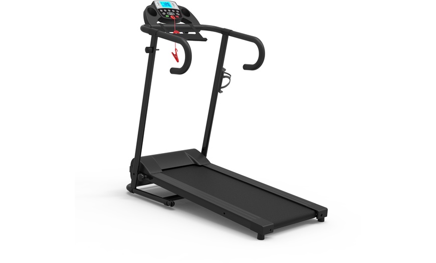 Image 13: Foldable Electric Treadmill