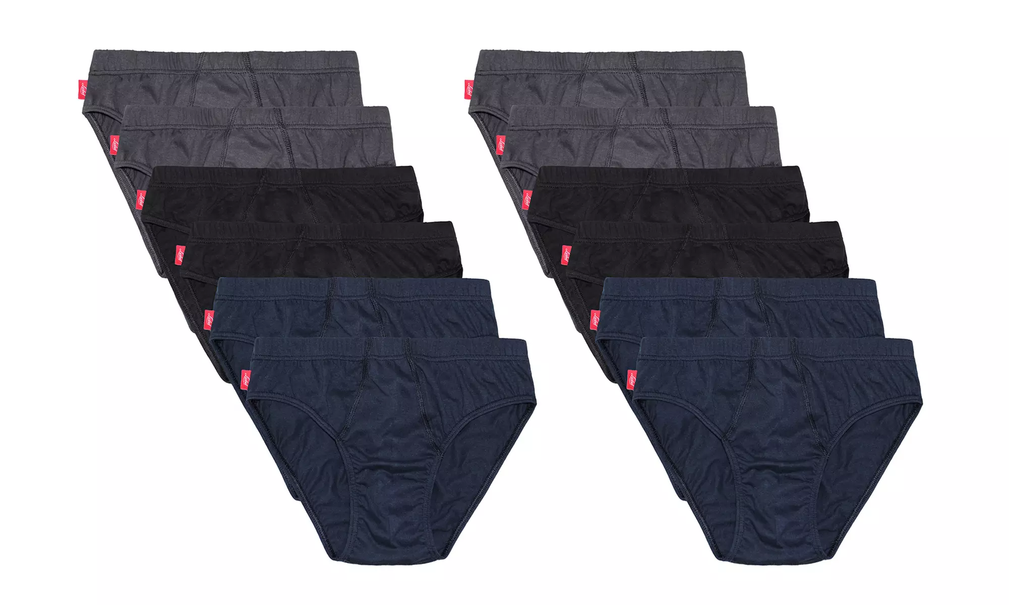 Fino a 12 slip uomo Liabel 100% cotone