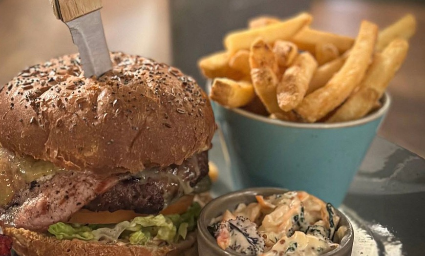 Image 6: Two-Course Meal with a Glass of Wine for Two or Four a A Village Pub