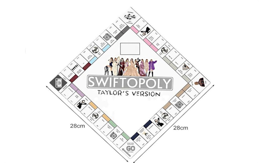 Image 2: Taylor Swift Inspired Classic Monopoly