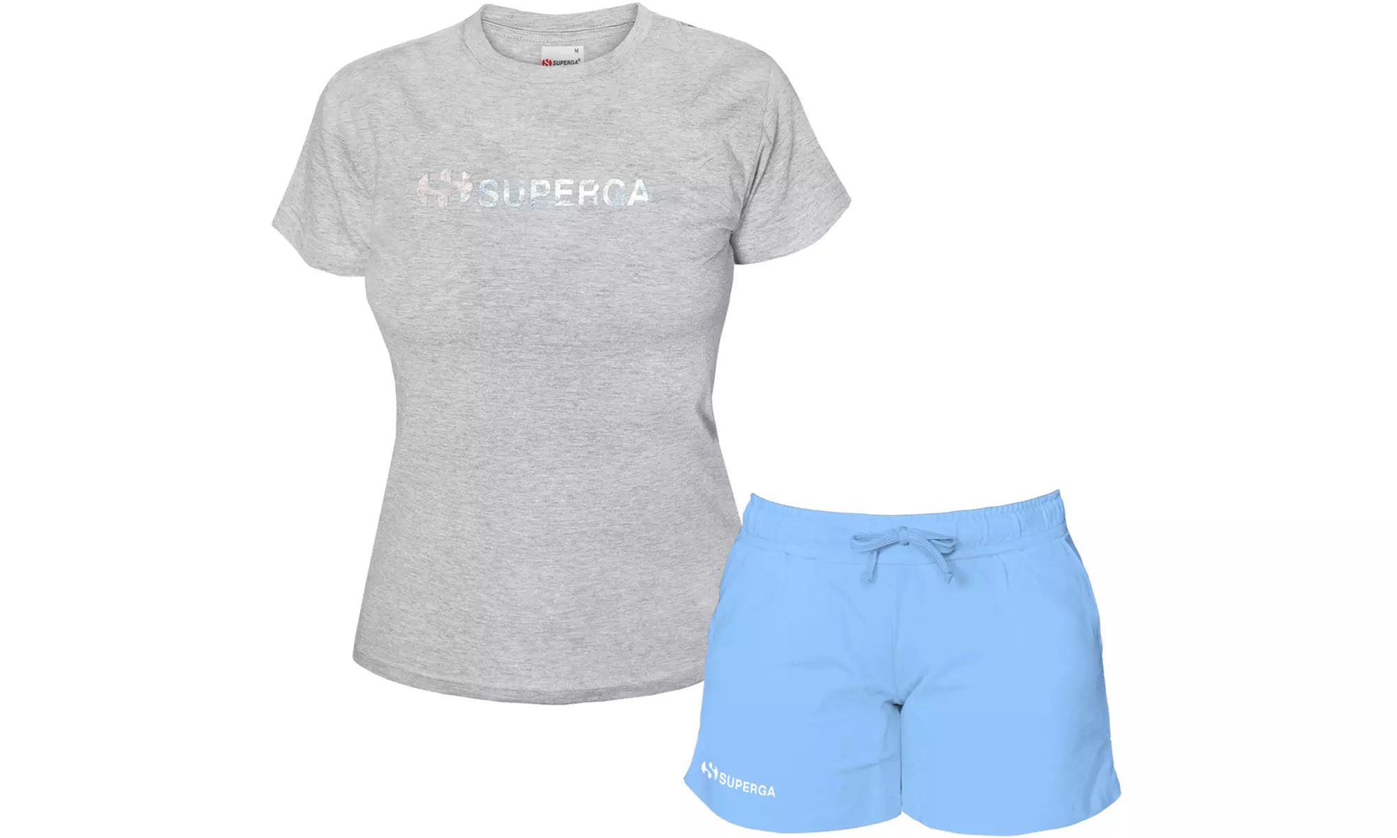 Completo corto Superga donna in cotone